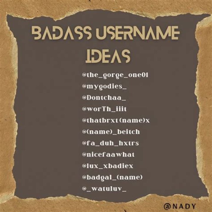 Unlock The Secrets Of Badass Instagram Usernames: A Guide To Discovery